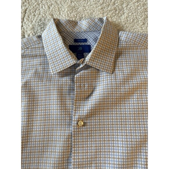 3 EGARA Men's Checked XLT Button Down Shirts Non Iron - Picture 9 of 14